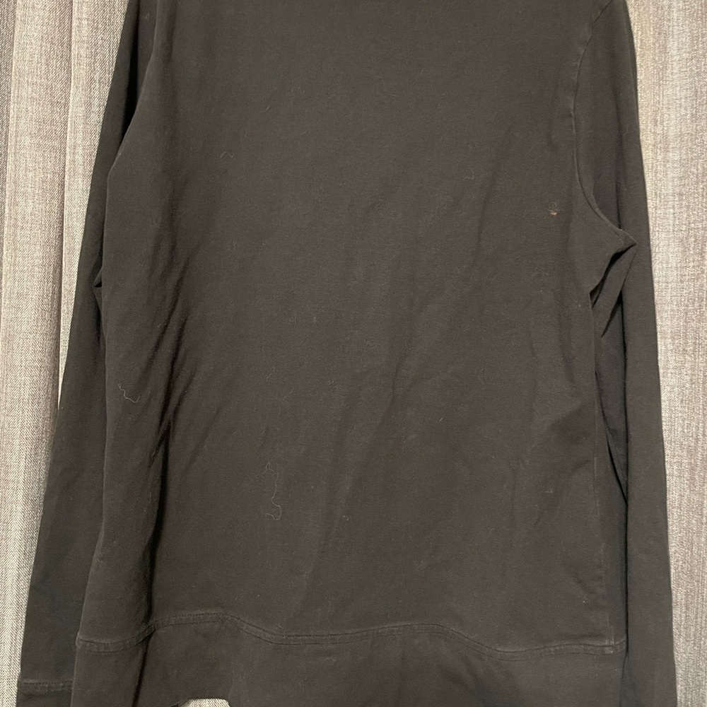 Charter Club Zip Up in Classic Black - Picture 2 of 4